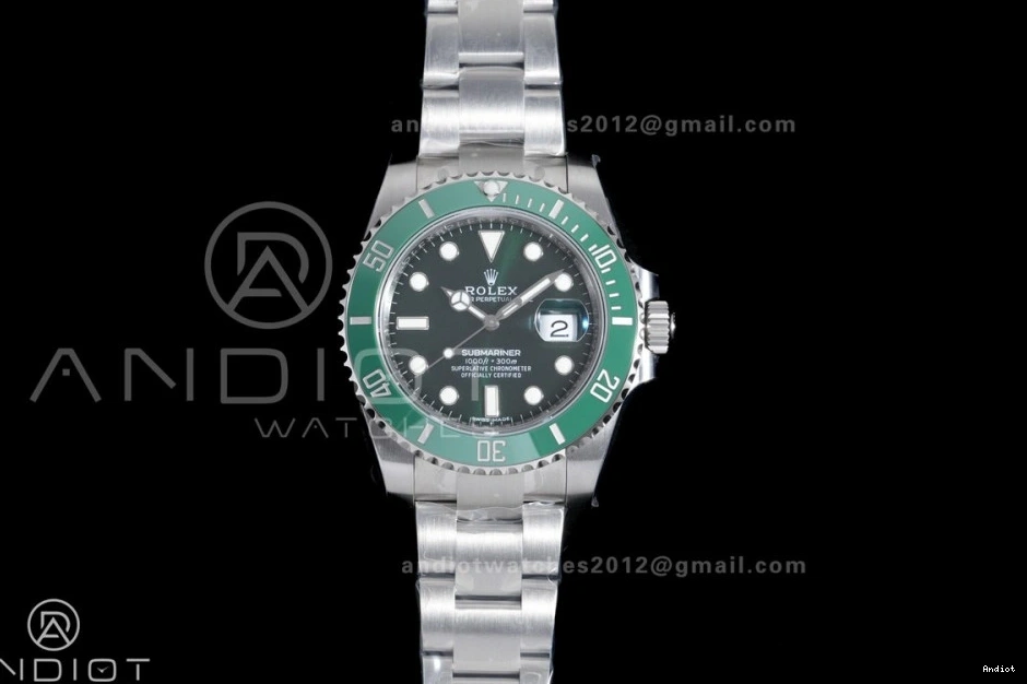 Steel VS3135 Submariner 1:1 Edition Hulk LV 904L Ceramic 116610 Green VSF Best 0510